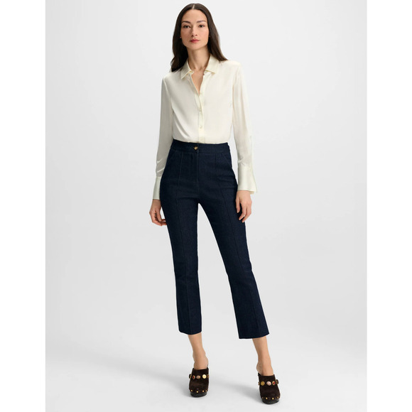 Veronica Beard Kimra Kick-Flare Pant US 10